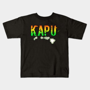 Hawaiian t-shirt designs Kids T-Shirt